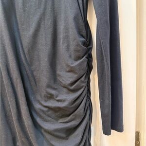 Athleta Black dress either with a cinch side